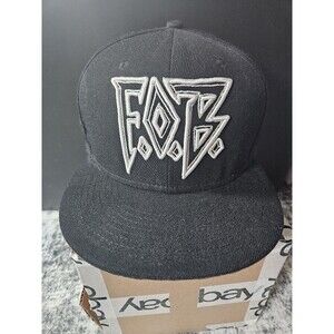 Fall Out Boy FOB Cap Embroidered Snap Back Black Men's Adjustable Hat